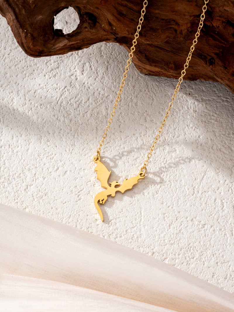 Baydurcan Dragon Necklace for Women Inspirational Gifts for Women Dragon Jewelry (Dragons) - Image 2