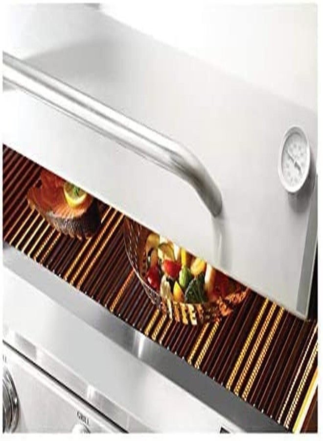 مستر. بار-بي-كيو مقلاة مستر بار-بي كيو المصنوعة من الفولاذ المقاوم للصدأ مقاس 12 بوصة، مصفاة للقلي العميق للمأكولات البحرية، سلة شواء للخضراوات بمقبض قابل للإزالة، مصنوعة من الفولاذ المقاوم للصدأ، مثالية للشواء والتخييم والرحلات، ملحقات الشواء 06753Y - Image 4