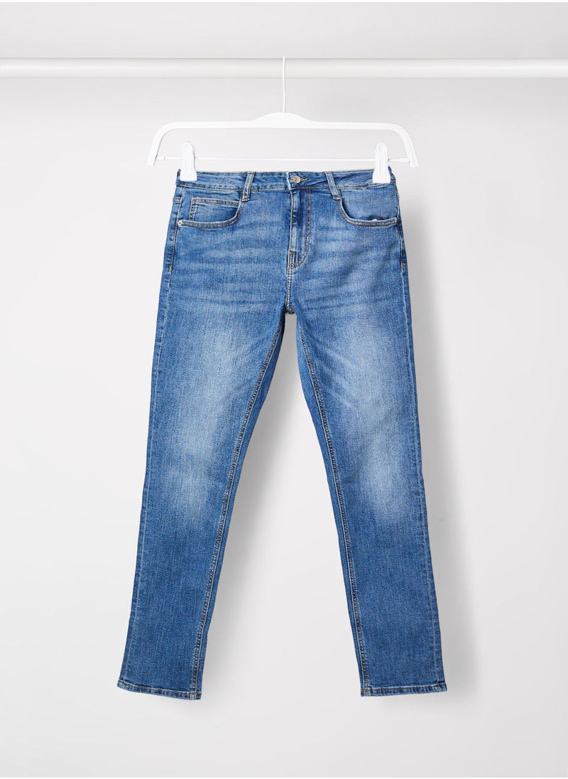 MANGO - Boys Skinny Fit Jeans - Image 1