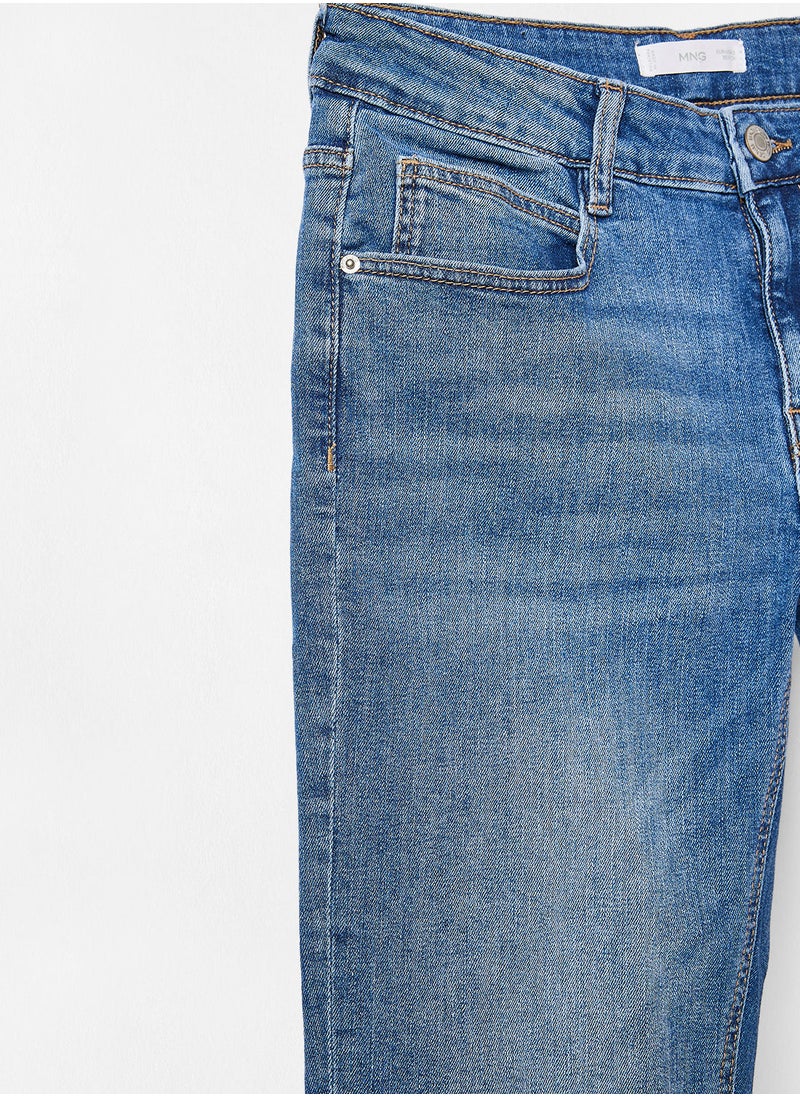 MANGO - Boys Skinny Fit Jeans - Image 1