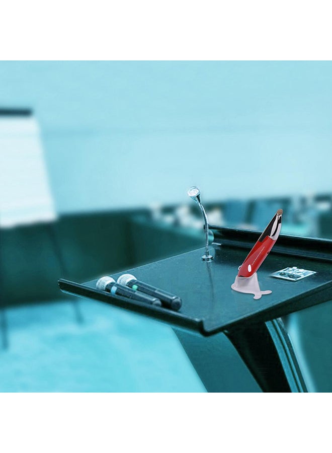 ماوس قلم بصري USB لاسلكي مع قلم إلكتروني لشاشة اللمس السعوية أحمر - Image 3