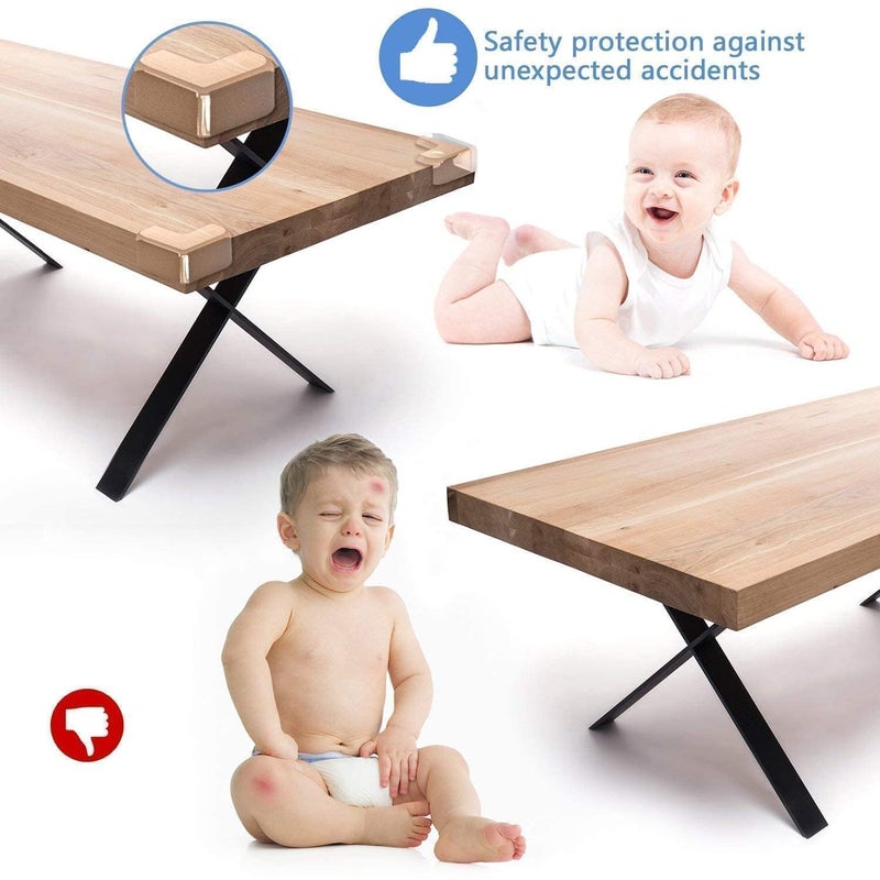 TerraToss Corner Protector for Baby [12 Pcs] | Edge Protector for Sharp Edges | Corner Protector for Furniture and Table Corners | Baby Proofing Edge Guards for Baby Safety (12) - Image 5