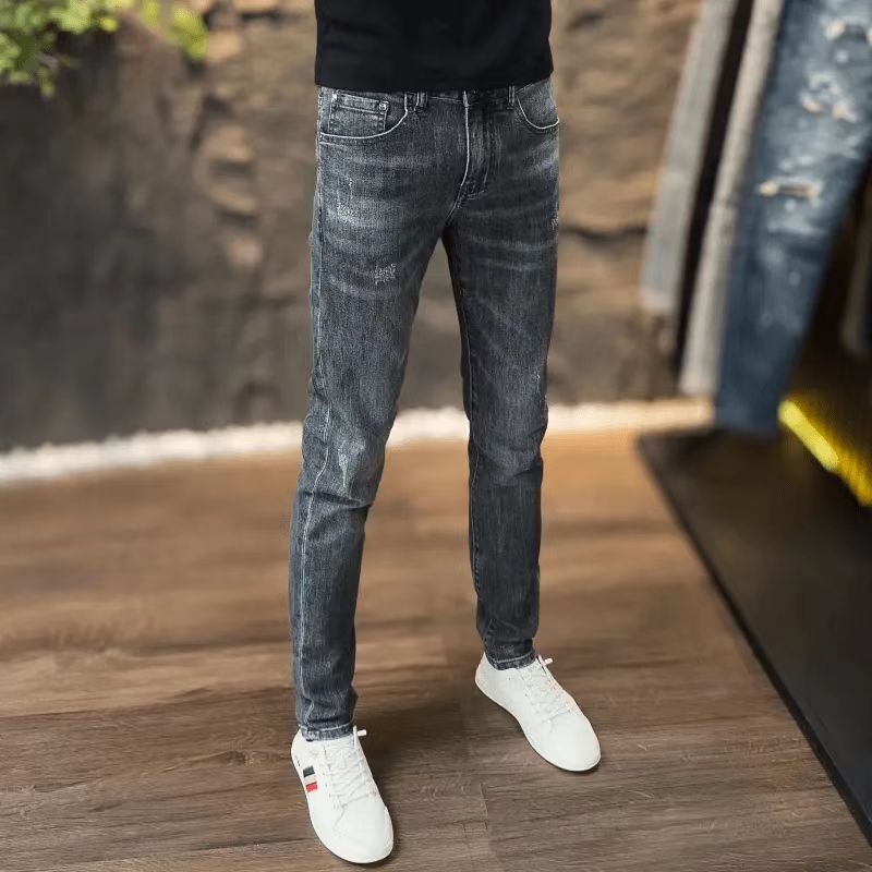 Unisex Classic Denim Jeans Loose Fit Daily Outdoor Wear - Image 5