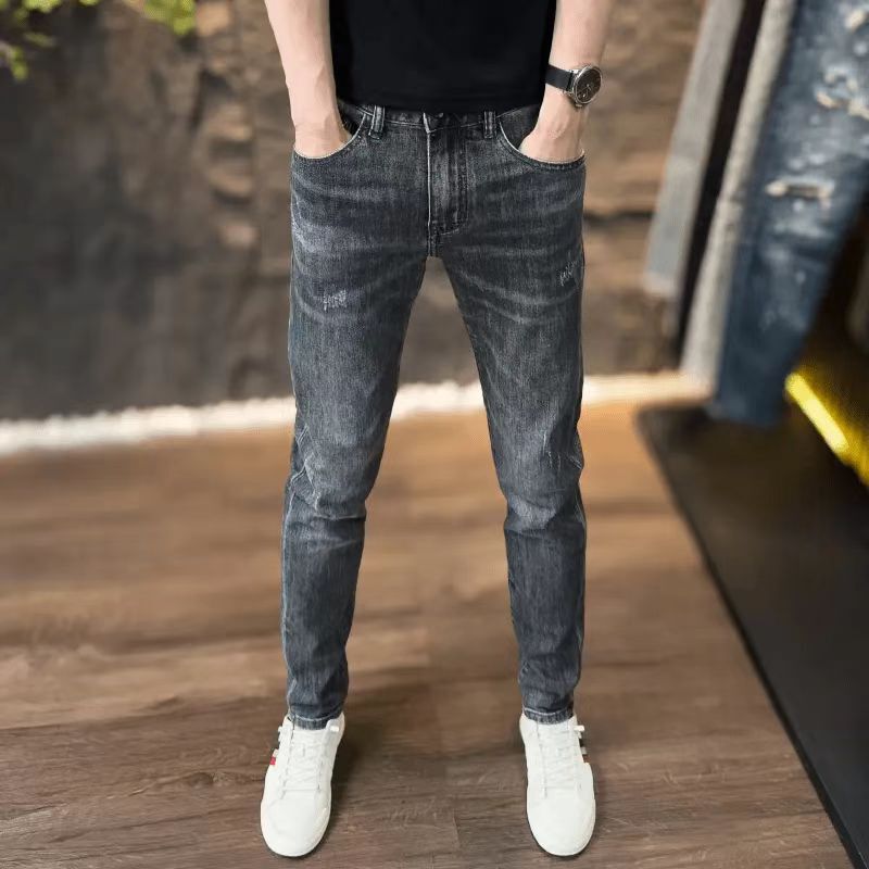Unisex Classic Denim Jeans Loose Fit Daily Outdoor Wear - Image 1