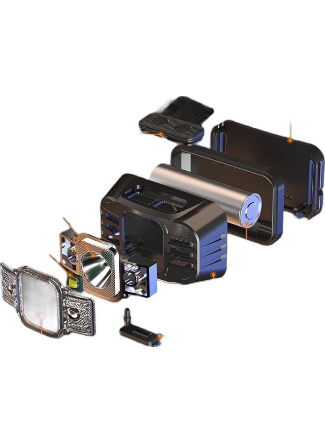 SupFire Hl75-S High-Intensity Headlamp For Night Fishing, Long-Range Usb Rechargeable, Motion-Sensing Outdoor Mining Lamp, Head-Mounted Emergency Light - Image 3