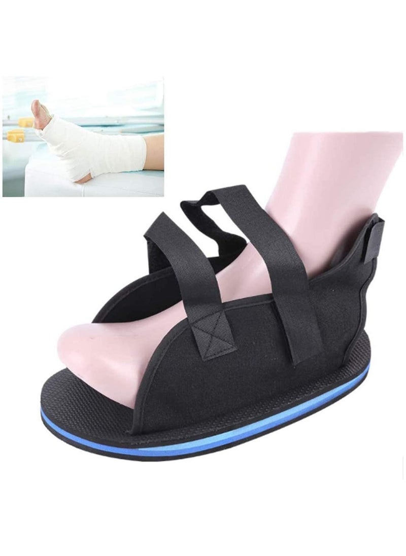 MileMelo Cast Shoe Foot Fracture Support Open Toe Plaster Cast Boot Post Op Shoe Toe Valgus Surgical Fixed Gypsum Shoe Walking Boot for Foot Injuries Stable Ankle Joints Postoperative Recovery Pain Relief  - Image 5