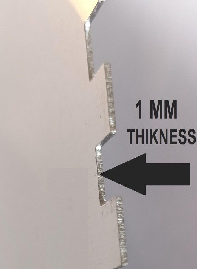 MD Style 11x 3.5 Inch Square and V Notch Metal Trowel Fix Thickness for Flexible Resin Spreader Set, Reusable Trowel Scrapers for Epoxy, Fillers, Putty, Caulk, Spackling Paste & Adhesive (2MM - 3MM) - Image 4