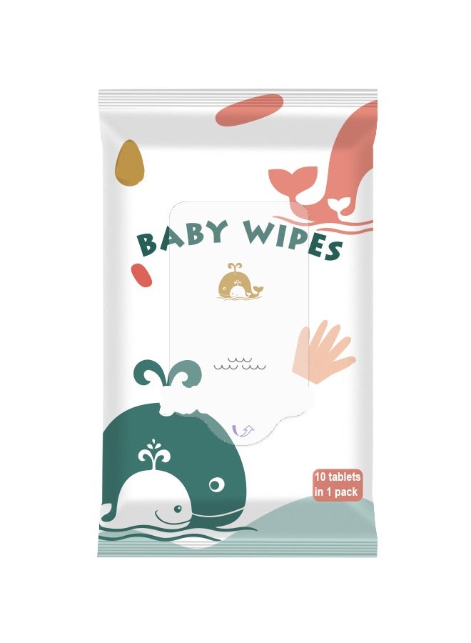 Multipurpose Pure Cleansing Soft Cotton Wet Baby Wipes for Delicate Skin 20x10 cm - Image 5