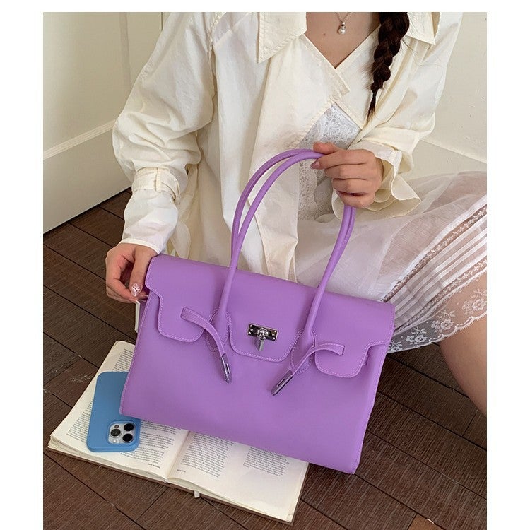 2026 Summer New Jelly Tote Bag, Fashion Transparent Large Capacity Shoulder Bag for Women - Image 4