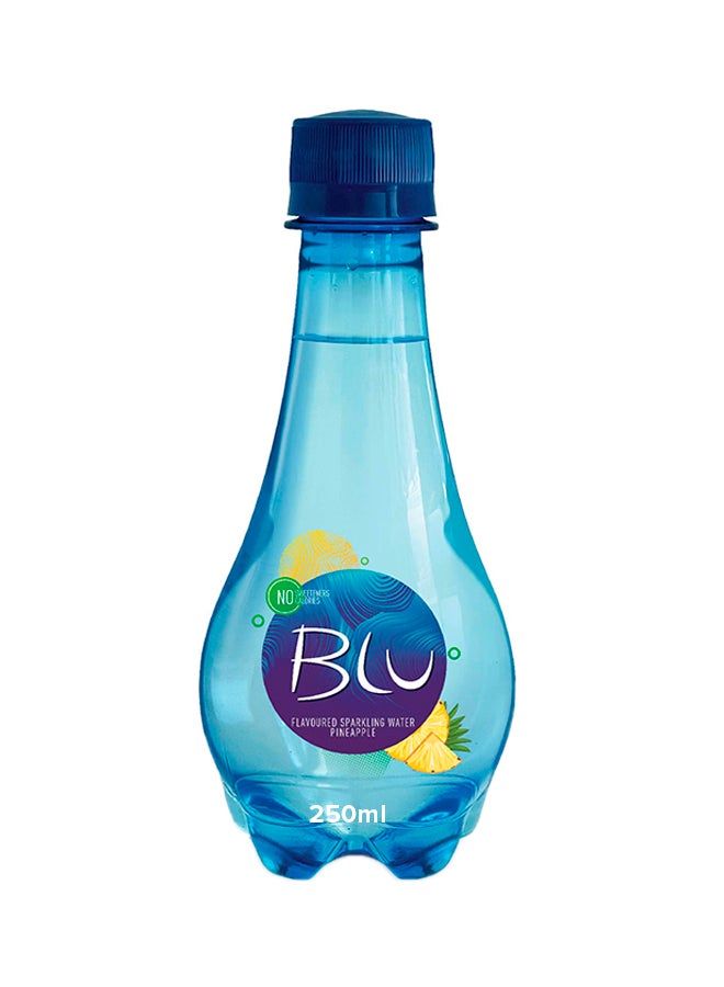 Blu Flavoured Sparkling Water Pineapple 250ml - Image 1