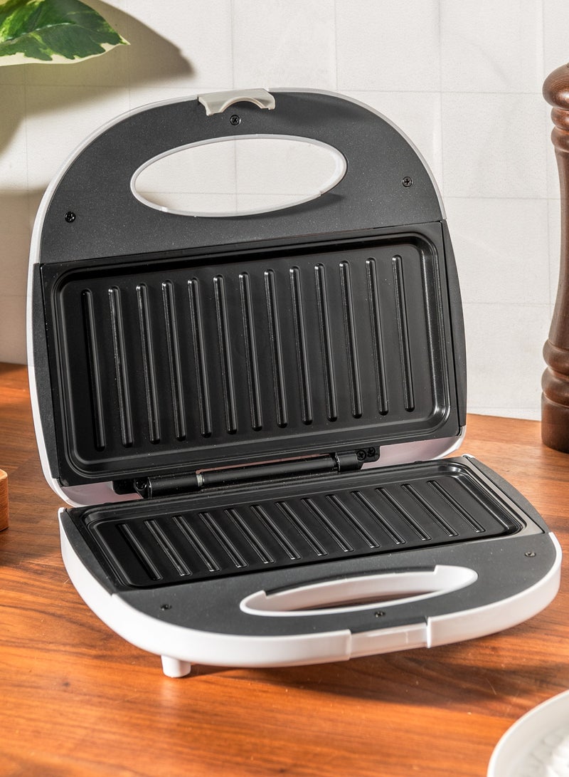 ألبرتو صانع سندوتش 700 واط ابيض - Image 2