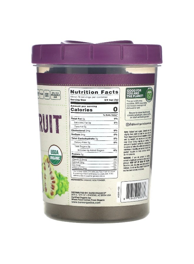 Bareorganics BareOrganics, Raw Organic Noni Fruit Powder, 8 oz (227 g)  - Image 2