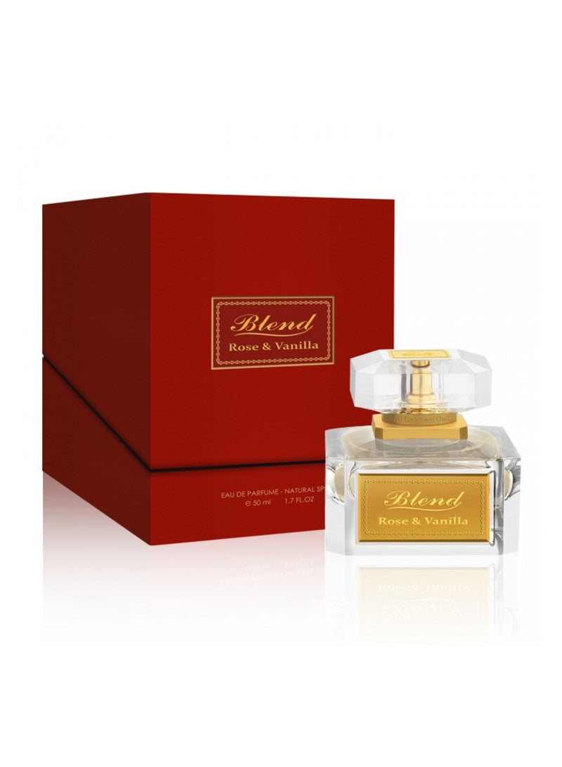 الدخيل للعود عطر بلند روز و فنيلا50مل - Image 1