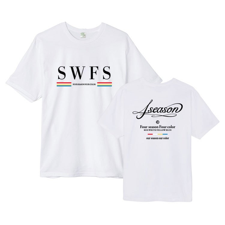 Mamamoo 4Season Concert Around Jin Rong Xianmeixing Ding Huiren An Huizhen Same Short-Sleeved T-Shirt - Image 1