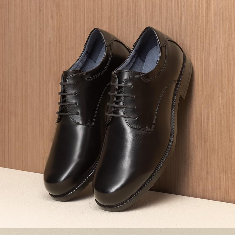 Bruno Marc Men's Dress Oxford Shoes Classic Lace Up Formal Shoes,Size 10.5,Black,DOWNING-02 - Image 2