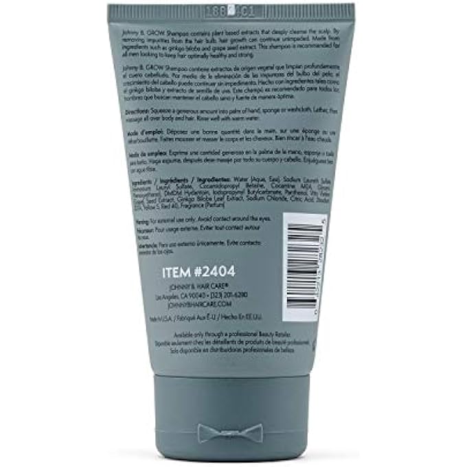 JOHNNY B. JOHNNY B GROW + SHAMPOO - 100ML - Image 2