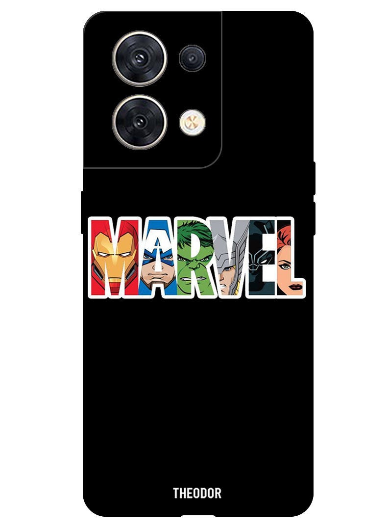 Theodor Protective Case Cover For OPPO RENO 8 5G Marvel Charecters - Image 1