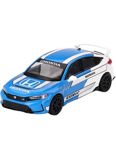Toyfest Mini GT 1/64 Honda Civic Type R #3 2023 Pace Car Blue Collectible Model Car  - Image 1