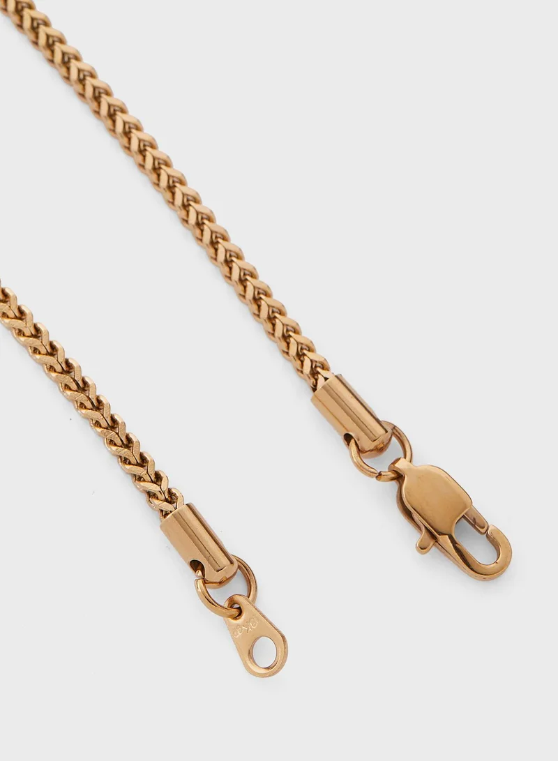 the gold gods Franco Chain Necklace - 22 Inches