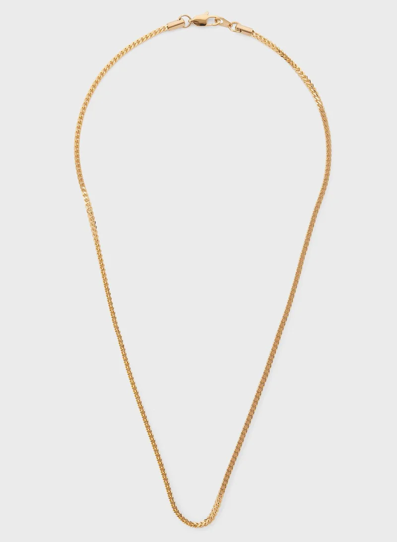 the gold gods Franco Chain Necklace - 22 Inches