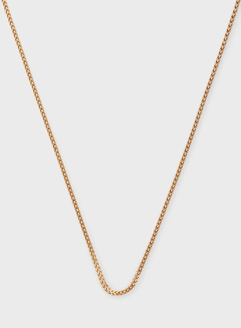 the gold gods Franco Chain Necklace - 22 Inches