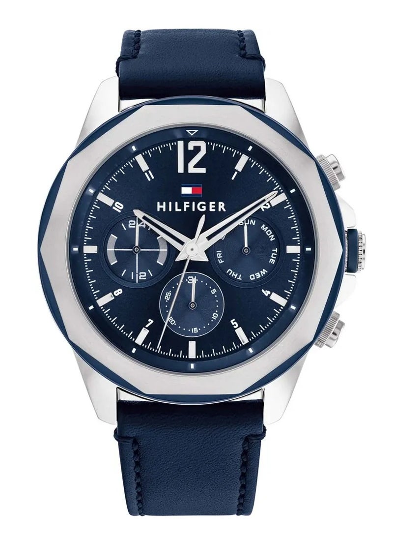 Tommy Hilfiger Plus - Men's Blue Watch 1792063 46mm - Image 1