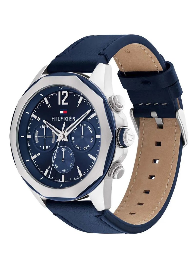 Tommy Hilfiger Plus - Men's Blue Watch 1792063 46mm - Image 1