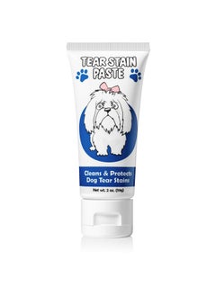 Squishface Squishface Tear Stain Paste - Cleans Dog Tear Stains - 2 Oz, Great for Long Hair Dogs Such as Poodles, Terriers and Maltese  - Image 1