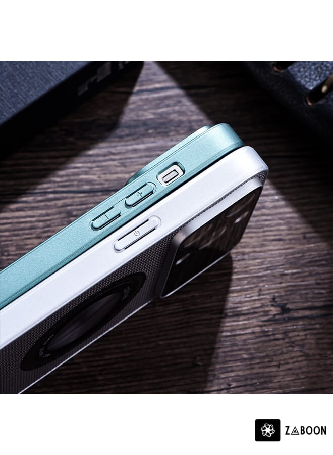 Zaboon Protective Case For iPhone 13 Pro Max View Window Magsafe PC - Image 4