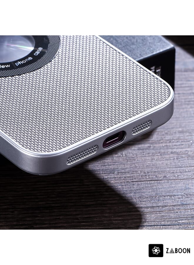 Zaboon Protective Case For iPhone 13 Pro Max View Window Magsafe PC - Image 3