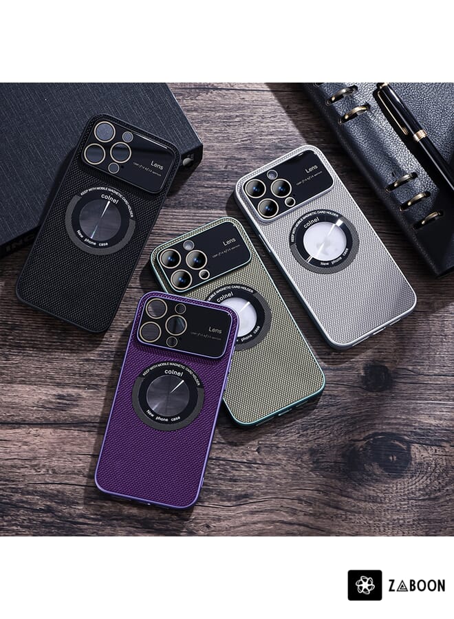 Zaboon Protective Case For iPhone 13 Pro Max View Window Magsafe PC - Image 2