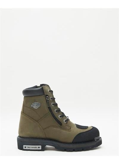 HARLEY DAVIDSON Renshaw Men's Green Nubuck Boots  - Image 1