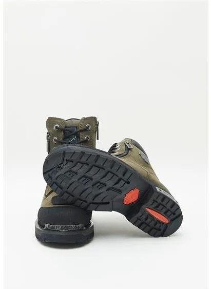 HARLEY DAVIDSON Renshaw Men's Green Nubuck Boots