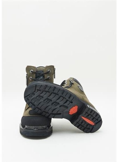 HARLEY DAVIDSON Renshaw Men's Green Nubuck Boots  - Image 5