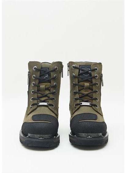 HARLEY DAVIDSON Renshaw Men's Green Nubuck Boots  - Image 3