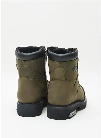 HARLEY DAVIDSON Renshaw Men's Green Nubuck Boots