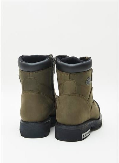 HARLEY DAVIDSON Renshaw Men's Green Nubuck Boots  - Image 4