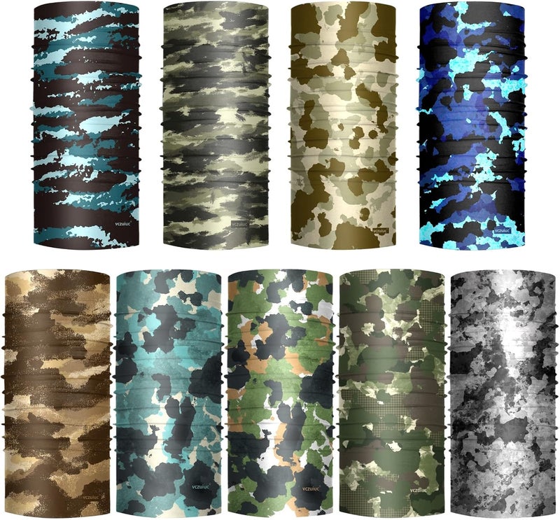 VCZUIUC Trendy natural assorted colors mens Color Balaclavas Multiple design variants - Image 2