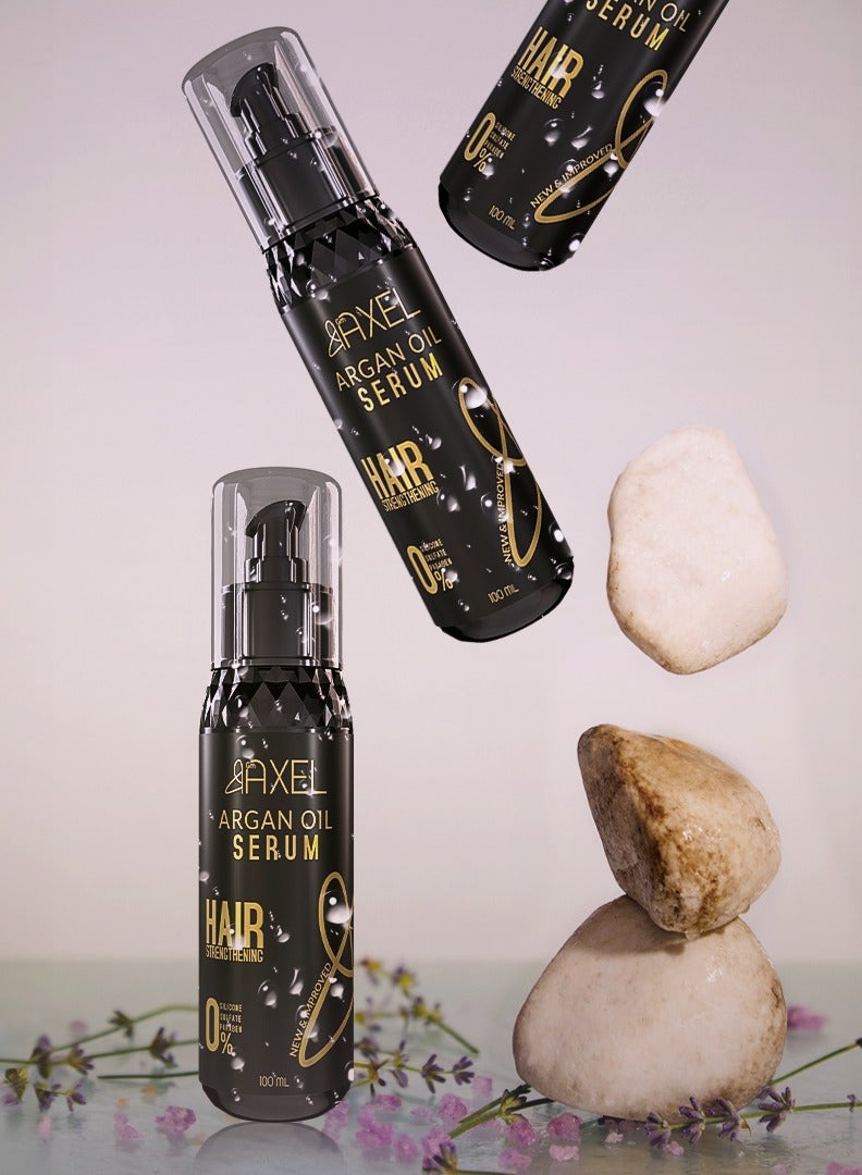 Axel Argan Oil Serum 100ml - Heat Protection and Hair Shine - Image 3