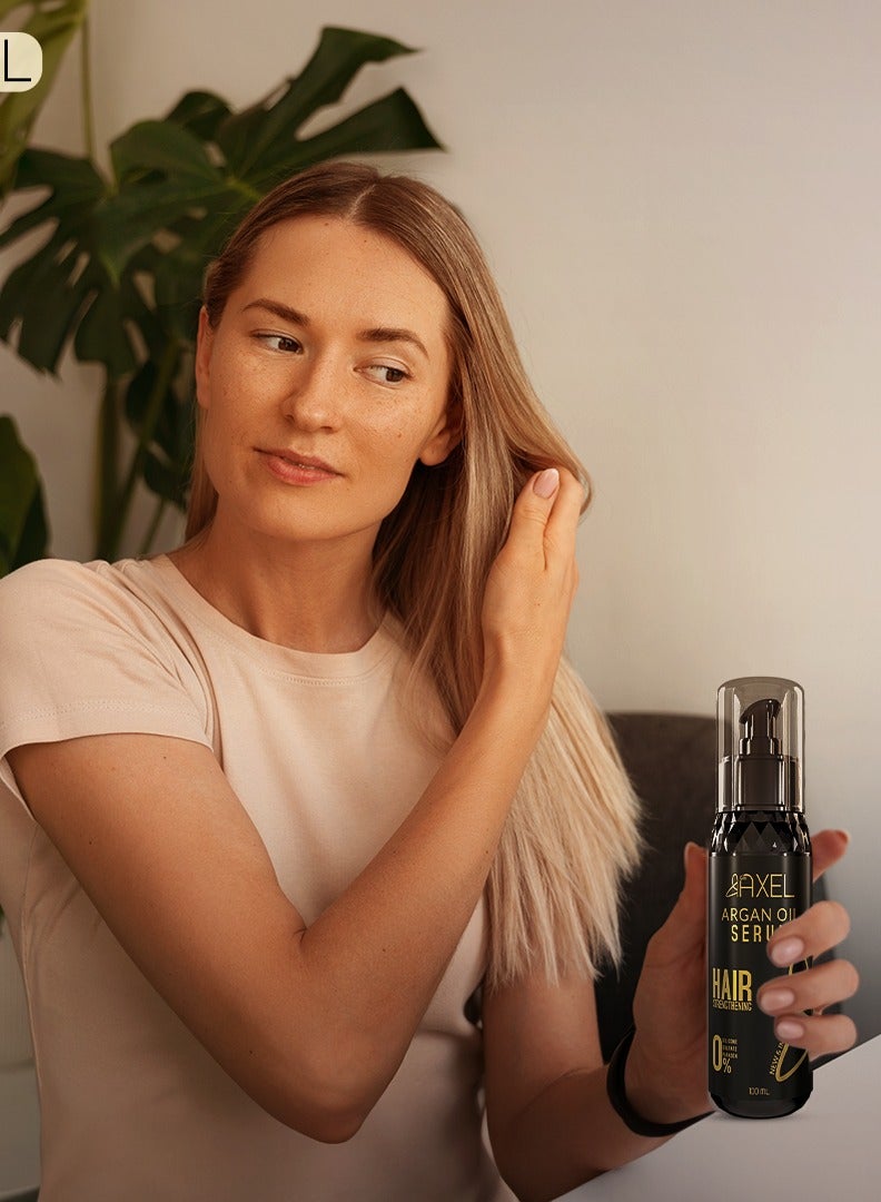 Axel Argan Oil Serum 100ml - Heat Protection and Hair Shine - Image 4