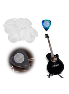 Grips for Guitar Picks 40 Pcs Self Adhesive Guitar Pick Grips, to Help You Hold Guitar Picks Tightly Pick Round Washer Pick Gripper Stop Dropping Your Guitar Picks While Playing