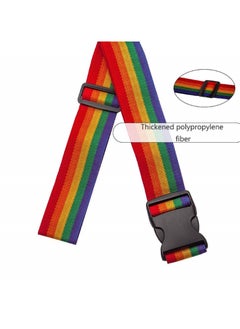 BenQuand 2 Pcs Suitcase Straps/Bright Color Adjustable Luggage Belts/Luggage Straps for Suitcases…  - Image 2