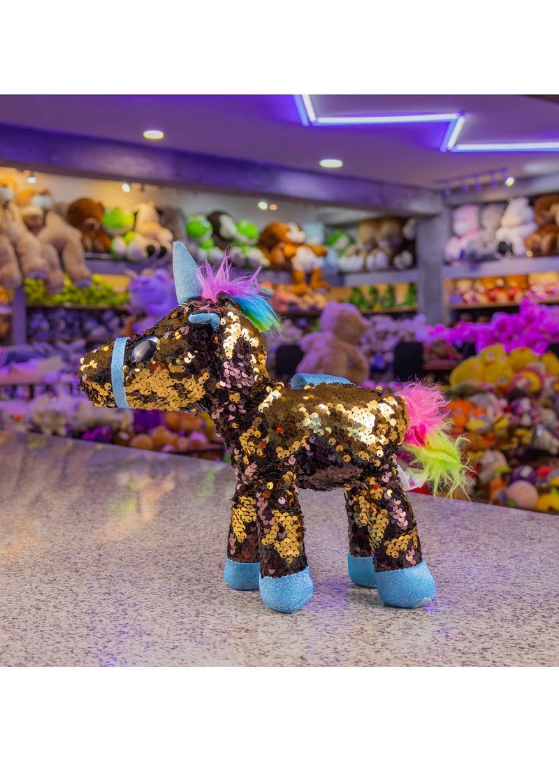 Plush Soft – Glitter Unicorn – 27Cm - Image 2