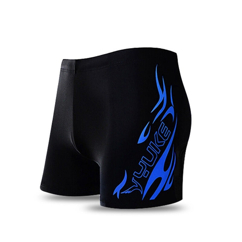 Yu Ke Men's Swim Trunks with Goggles & Swim Cap Set - Plus Size, Quick-Dry Beach Swimming Shorts for Adults - Image 5