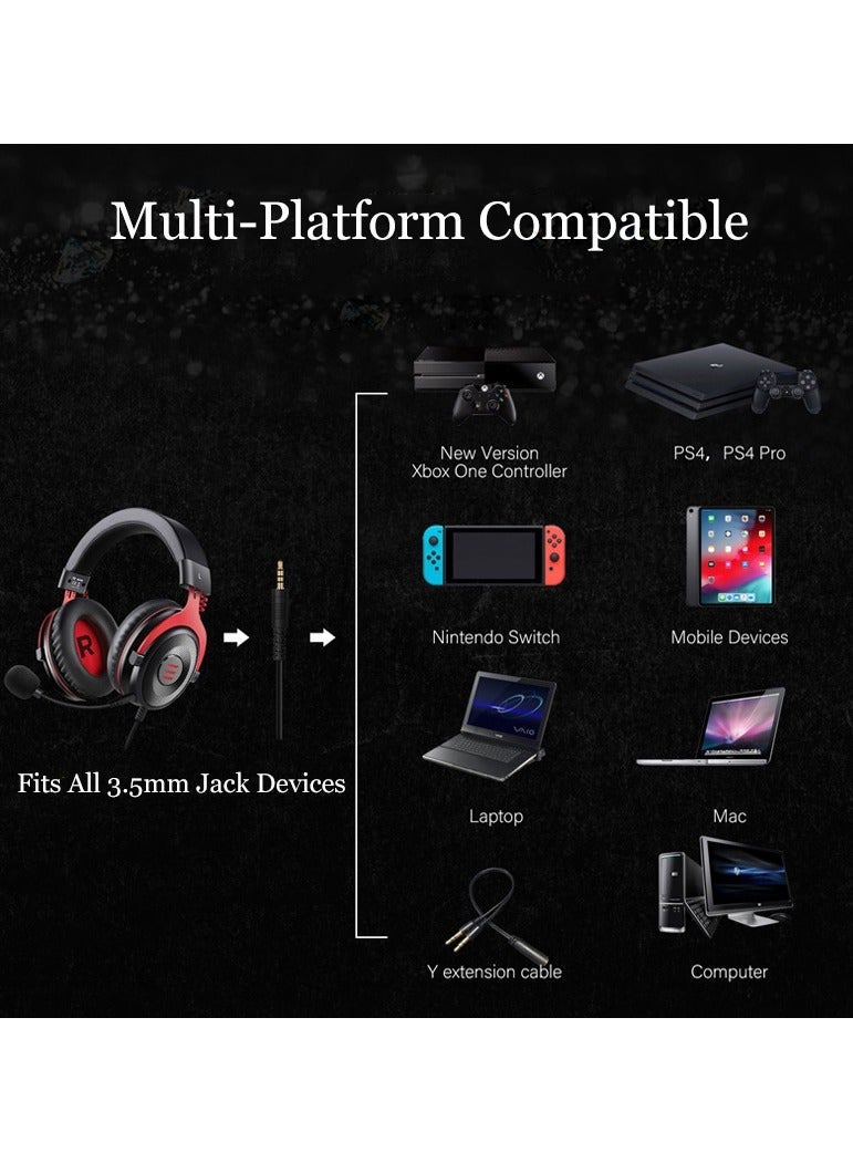 EKSA E900 Professional Gaming Headset For PS4/PS5/XOne/XSeries/NSwitch/PC -wired - Image 4