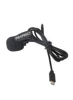 Akaso External Microphone Ek7000/ Ek7000 Pro/Brave 4/ Brave 4 Pro/ V50X/ Brave 7 Le Action Camera Only (Type-C Port) 