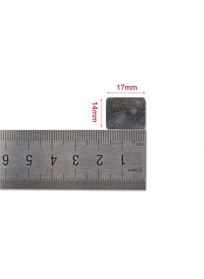 TUOKING 50Pcs Square Metal Stickers For Eyeshadow Magnetic Makeup Palette - Image 1