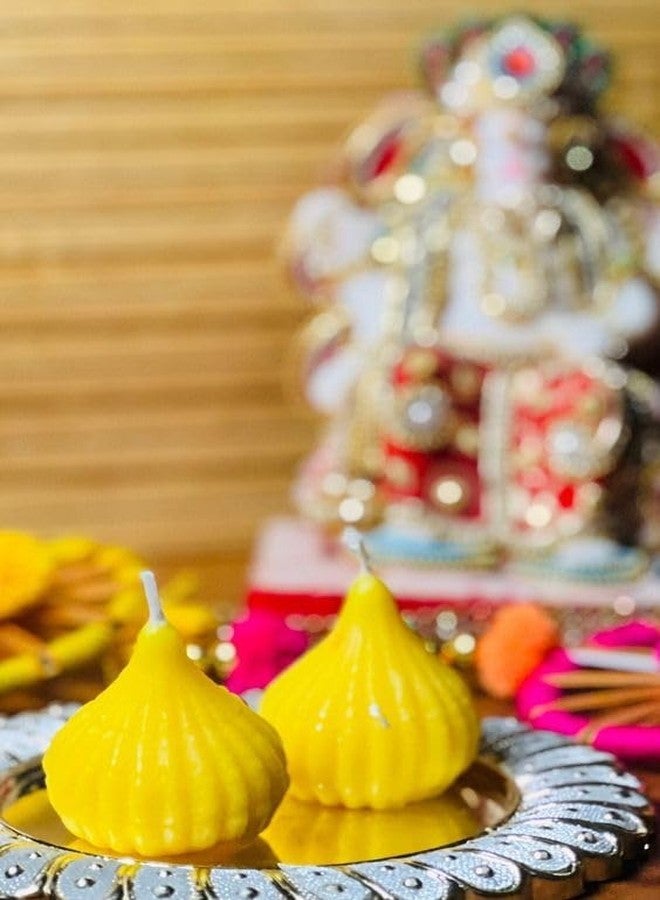 Matin IMPEX Decorative Modak Shape Silicone Mold for Making Candles, Chocolates, Cake Decoration - Image 2