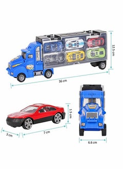 KASTWAVE Transport container truck car toy mini truck toy children truck  - Image 1