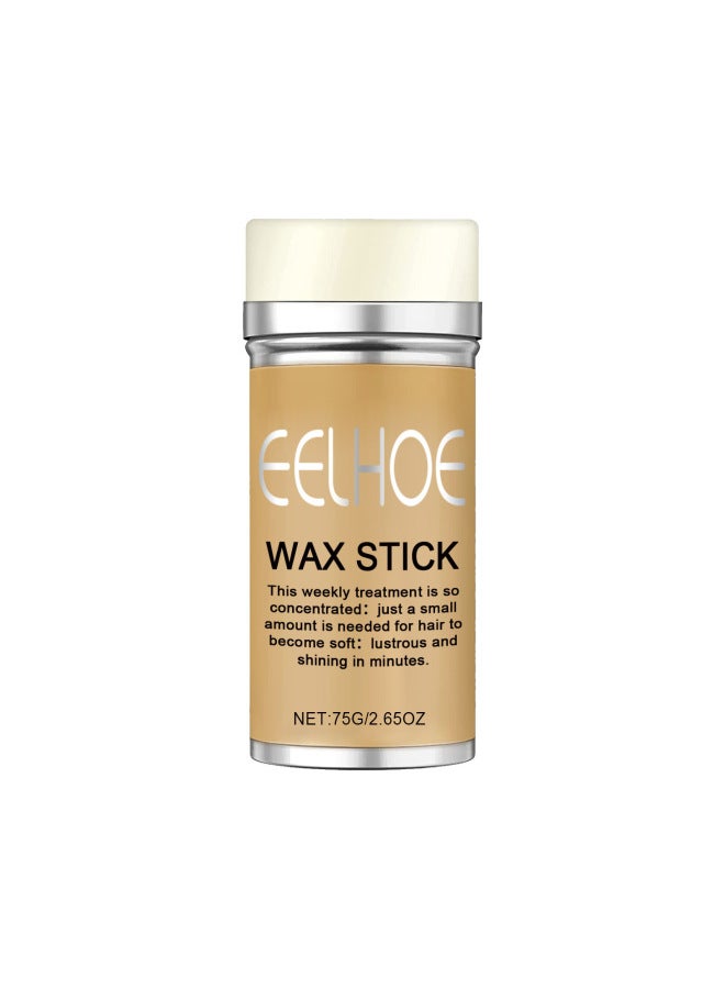 EELHOE Hair Wax Stick Hair Styling Broken Hair Care Natural Gloss Solid Styling Hair Wax - Image 1